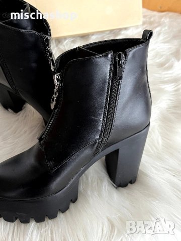 Дамски боти с ток Megias, снимка 6 - Дамски боти - 53414631