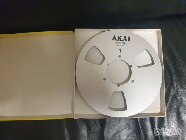 1бр.! Една ролка 26,5см 10,5” алуминиева магнетофона ролка Akai 