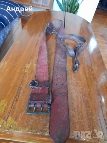 Стар Военен колан #8, снимка 7 - Антикварни и старинни предмети - 43341019