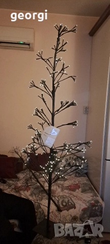 светещо дръвче с 2етапа за осветление , снимка 2 - Лед осветление - 52907098