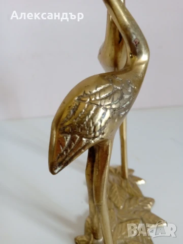 Бронзова статуетка, снимка 6 - Статуетки - 50494112