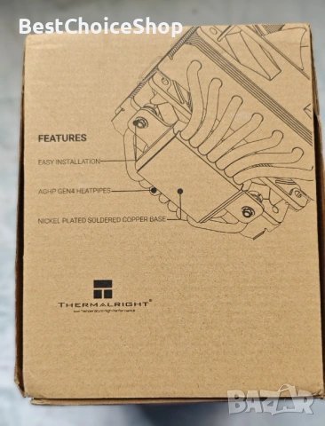 CPU Охладител Phantom Spirit 120 SE - 7 тръби, Двойни PWM вентилатори, AGHP Технология, снимка 11 - Други - 53517350