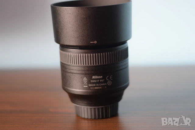 Nikon AF-S Nikkor 85mm f/1.8G, снимка 2 - Обективи и филтри - 52402034