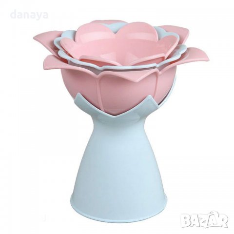 3444 Комплект фунии на поставка Магнолия, 3 броя, снимка 2 - Аксесоари за кухня - 39211485