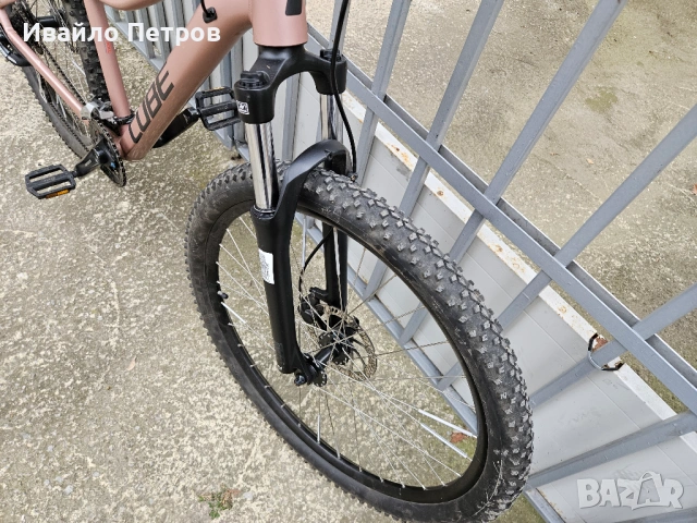 Хидравлика-алуминиев велосипед 27.5 цола CUBE-шест месеца гаранция, снимка 2 - Велосипеди - 53172057