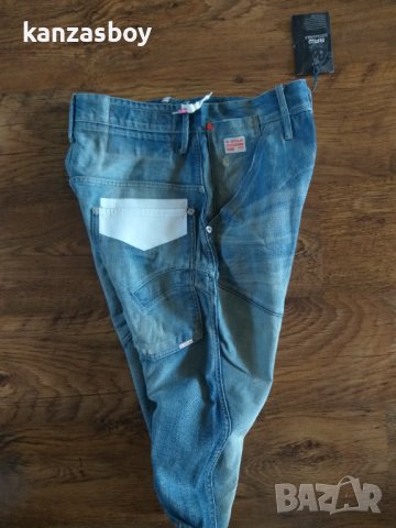 g-star soho 5620 loose tapered 1/2 recycled - страхотни мъжки панталони НОВИ, снимка 7 - Къси панталони - 37219266