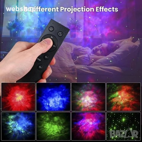 Детска нощна лампа звездно небе проектор Galaxy Star Project Астронавт, снимка 2 - Детски нощни лампи - 43162719