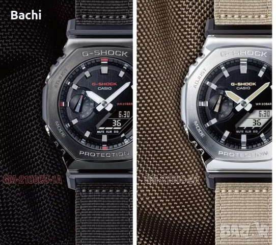 Оригинални Мъжки Часовници Casio G-Shock GM-2100CB и GM-2100C-5AER