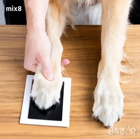 Подложка за отпечатък на лапа, ръка на бебе