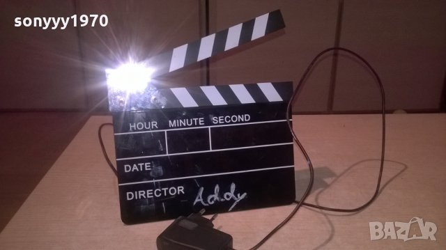 DIRECTOR-КЛАПА СНИМАМЕ-GERMANY-23Х20СМ, снимка 9 - Други - 26673642