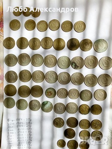Лот стари български монети., снимка 5 - Нумизматика и бонистика - 37127116