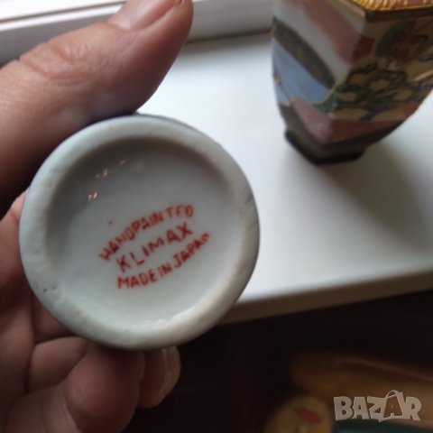 Сатцума лот две стари вази НАМАЛЕНИ , снимка 5 - Вази - 37165870