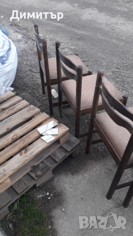 стари столове от масив, снимка 5 - Столове - 36439625