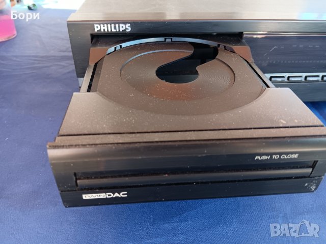 PHILIPS CD 614 CD Player, снимка 5 - Плейъри, домашно кино, прожектори - 44130907