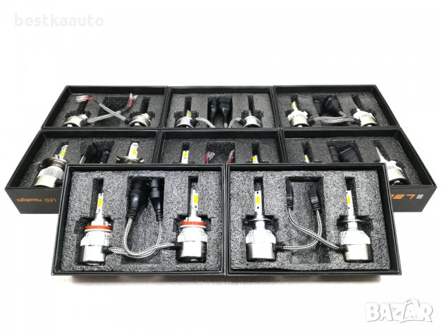 Комплект висококачествени ЛЕД Крушки G9 35W/6500 LM 12-24V 1 година гаранция H1 H3 H4 H7 H11 H27 HB3, снимка 2 - Аксесоари и консумативи - 27856786