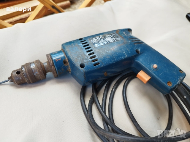 дрелка АЕГ внос от Германия работеща перфектно, снимка 2 - Бормашини - 52671244