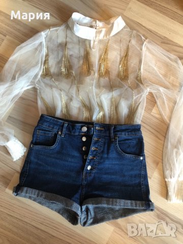 ZARA панталонки и блузка, снимка 4 - Къси панталони и бермуди - 33333028