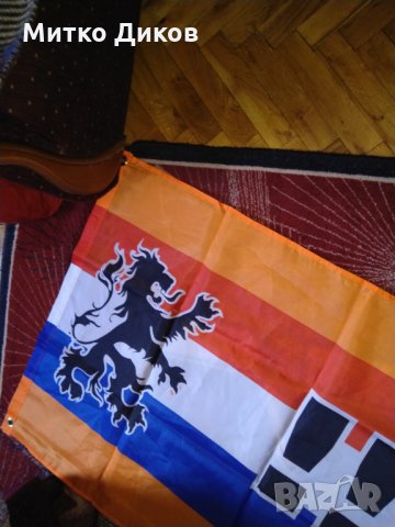 Нидерландия-Холандия футболно знаме голямо, снимка 8 - Футбол - 28006530