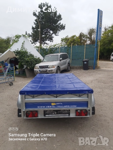 Туристическо ремарке VESTA LIGHT 23DA с плосък брезент, снимка 6 - Ремаркета - 52041737