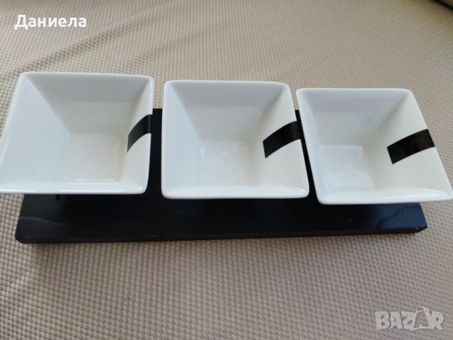 Купи за сервиране с поднос, снимка 1