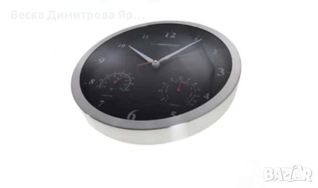 Стенен часовник Washington, 30см., кварц, черен, бял, снимка 8 - Стенни часовници - 51312009