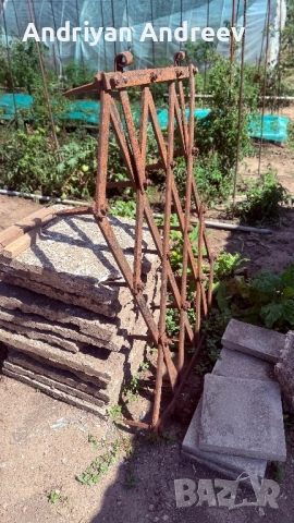Стара зъбна брана/ грипа, снимка 2 - Селскостопанска техника - 51523190