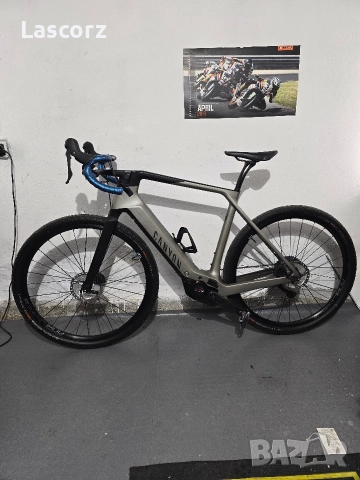 карбонов електрически гравел Canyon bosch performance line cx 