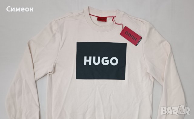 Hugo Boss Sweatshirt оригинално горнище M Бос памучен суичър Duragol, снимка 2 - Суичъри - 43450490