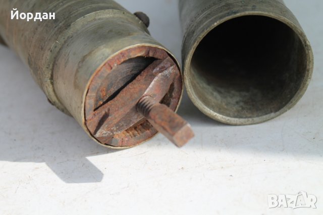 Месингова мелачка за кафе,черен пипер Османска империя, снимка 6 - Антикварни и старинни предмети - 38085285