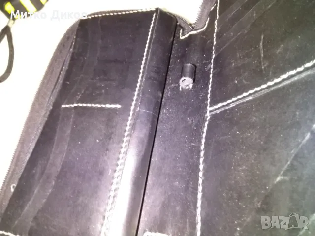 Портмоне чантичка естествена кожа дебела 21х12см, снимка 5 - Портфейли, портмонета - 49600954