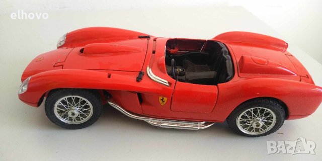 Метална количка Ferrari 250 Testa Rossa(1957) Burago 1:18, снимка 12 - Колекции - 34357992