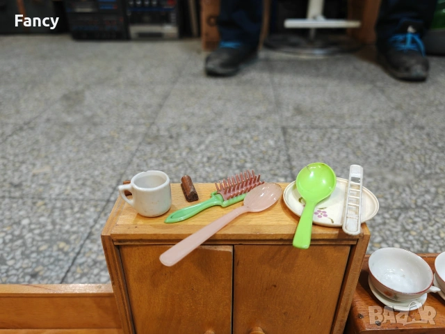 Стари дървени аксесоари за кукли, снимка 6 - Колекции - 53120413