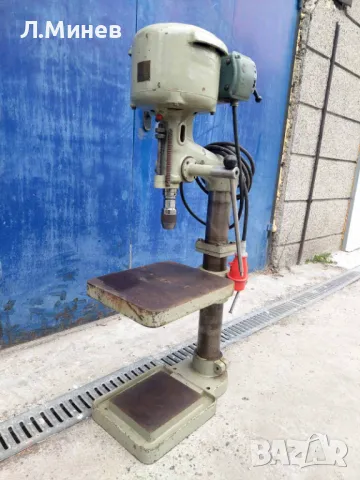 Голяма настолна колонна бормашина, снимка 6 - Бормашини - 49140526