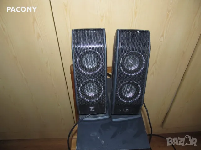 малък буфер с колонки LOGITECH - работещ, снимка 7 - Тонколони - 49769850