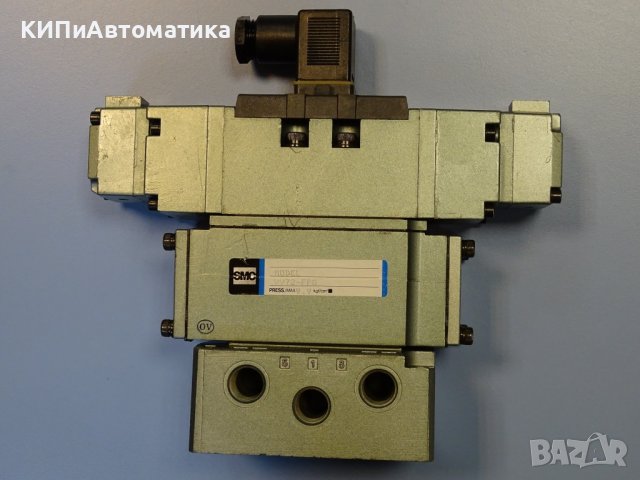 пневматичен разпределител SMC VS7-8FPG-D solenoid valve, снимка 2 - Резервни части за машини - 39639164
