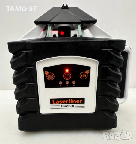 LASERLiNER Quadrum 410 S - Ротационен лазерен нивелир като нов!, снимка 3 - Други инструменти - 52680627