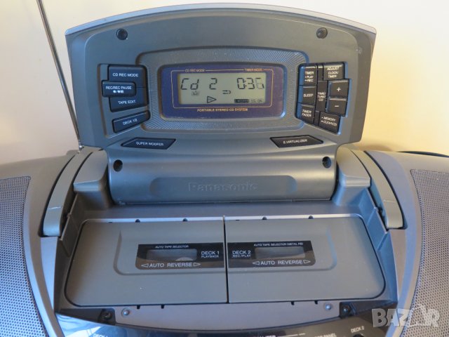 Panasonic RX-ED 707  Matsushita, National,1999,Japan, снимка 2 - Радиокасетофони, транзистори - 43284922