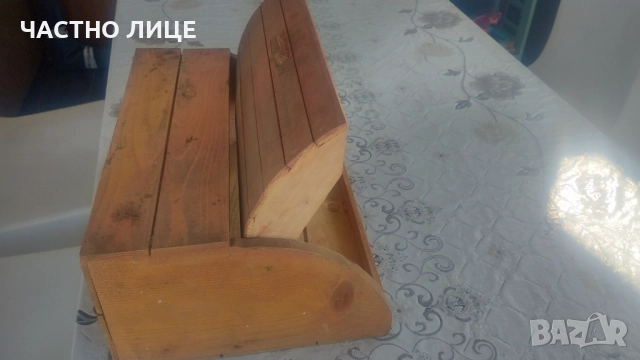 Дървена кутия за хляб, снимка 2 - Кутии за храна - 51595437