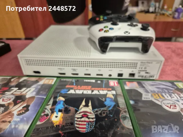 Продавам Xbox One S 500GB, снимка 3 - Xbox конзоли - 50259334