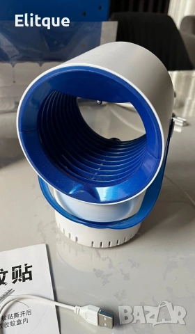 LED лампа против комари – 360° защита