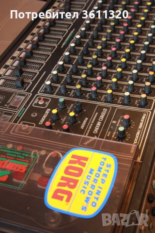 KORG Стерео миксер 12 канала , снимка 6 - Ресийвъри, усилватели, смесителни пултове - 40001439
