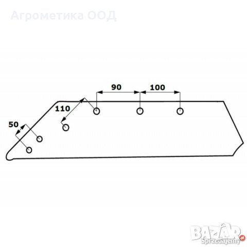  173613 / 173614 GREGOIRE BESSON лемеж  16``, снимка 2 - Селскостопанска техника - 40343743