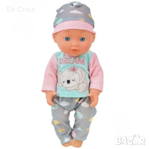 Кукла Baby Doll с аксесоари за хранене – Забавление и грижа за малката мама, снимка 7 - Кукли - 53575242