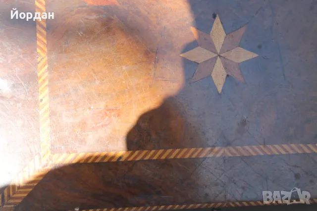 Дървена кутия за бижута, снимка 6 - Антикварни и старинни предмети - 48499960