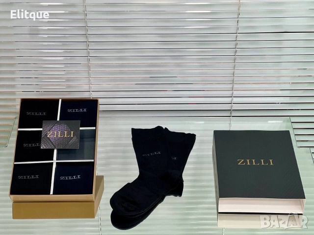 6 чифта чорапи в кутия louis vuitton Tommy Hilfiger Burberry , снимка 6 - Дамски чорапи - 52939805