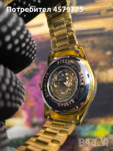 Мъжки автоматичен часовник , снимка 9 - Мъжки - 53250241