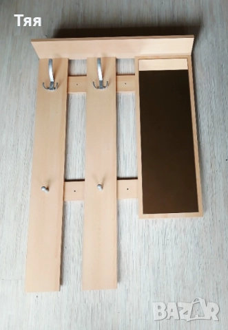 Портманто/закачалка с огледало за коридор, снимка 4 - Огледала - 52670421