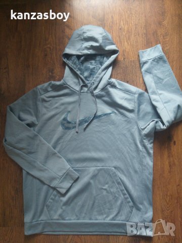 Nike Men's KO Shattered Swoosh Therma-Fit - страхотно мъжко горнище , снимка 3 - Спортни дрехи, екипи - 36806351