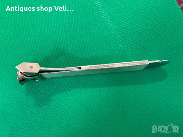 Сребърна резачка за пури/пърети №7745, снимка 2 - Други ценни предмети - 52814160