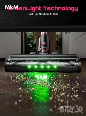 Мощна Безкабелна прахосмукачка, 10 в 1 45000 Pa, 500W, снимка 4 - Прахосмукачки - 52277295